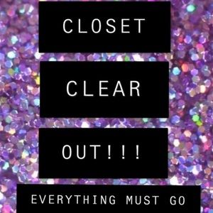 Closing my closet!!! Will accept reasonable offers